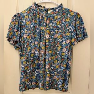 Cynthia Rowley Floral Blouse (S)